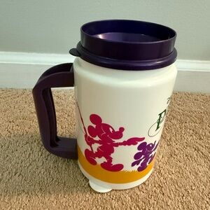 Walt Disney World | Purple, White, Yellow Collectible Mug Vintage WDW